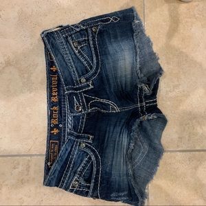 Rock Revival Scarlet Short